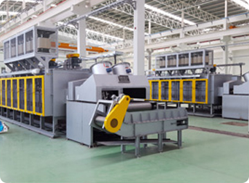 Mesh Belt Type Continuous Quenching and Carburizing Furnace image01