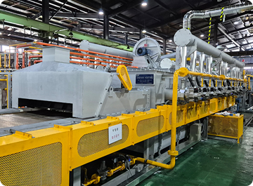 Mesh Belt Type Continuous Quenching and Carburizing Furnace image05